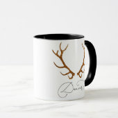 Mug Dancer Reindeer Antlers Noël (Devant droit)