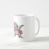 Mug Dancing Clown Dabbing Éffrayant Halloween paresse  (Devant droit)