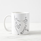 Mug Dancing Couple Sketch (Gauche)