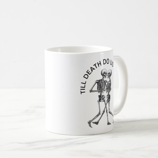 Mug Dancing Skeleton Couple (Devant droit)