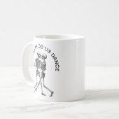 Mug Dancing Skeleton Couple (Devant gauche)