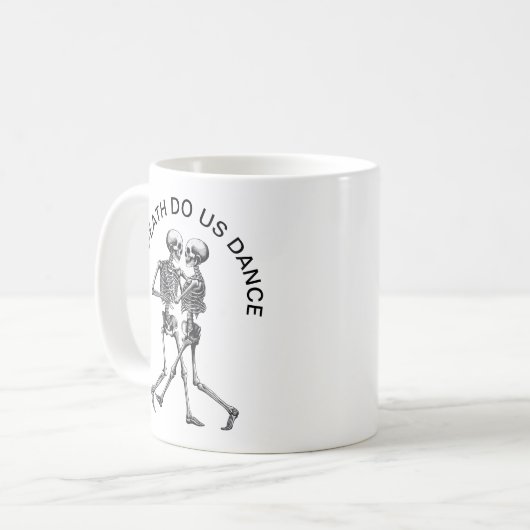 Mug Dancing Skeleton Couple (Devant gauche)