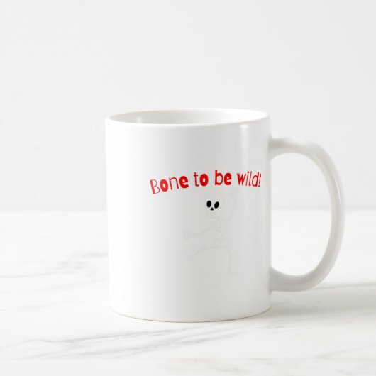 Mug Dancing Skeleton Halloween Funny Bone Wild (Droite)