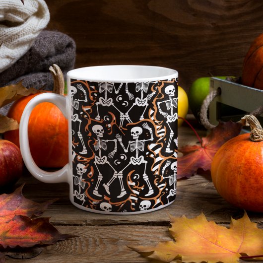 Mug Dancing Skeletons Halloween ou Jour des Morts