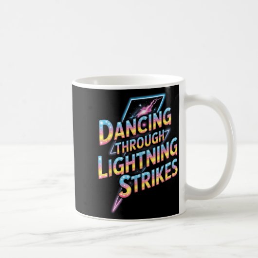 Mug Dancing Through The Lightning Strike Dancer Motiva (Droite)