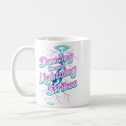 Mug Dancing Through The Lightning Strike Dancer Motiva (Gauche)