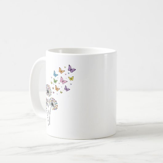 Mug Dandelion butterfly flow (Devant gauche)