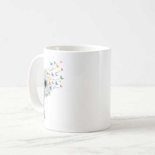 Mug Dandelion butterfly flow (Devant gauche)