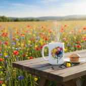 Mug Dandelion d'aquarelle vive