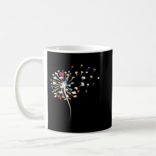 Mug Dandelion Douloureux Livres Cadeau Pour Lecture Lo (Gauche)