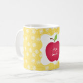 Mug Dandelion - Enseignant de la pomme rouge (Devant gauche)