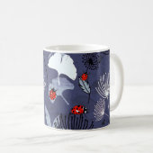 Mug Dandelion Ginkgo : Dessin main Abstrait (Devant droit)