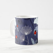 Mug Dandelion Ginkgo : Dessin main Abstrait (Devant gauche)