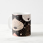 Mug Dandelions -Mi-siècle- Design moderne rétro (Devant gauche)