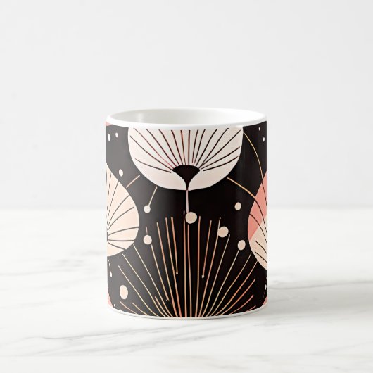 Mug Dandelions -Mi-siècle- Design moderne rétro (Centre)