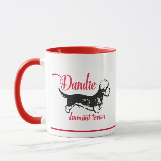 Mug Dandie dinmont terrier (Gauche)