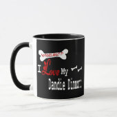 Mug Dandie Dinmont Terrier (I Love) (Gauche)