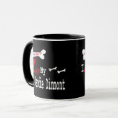 Mug Dandie Dinmont Terrier (I Love) (Devant gauche)