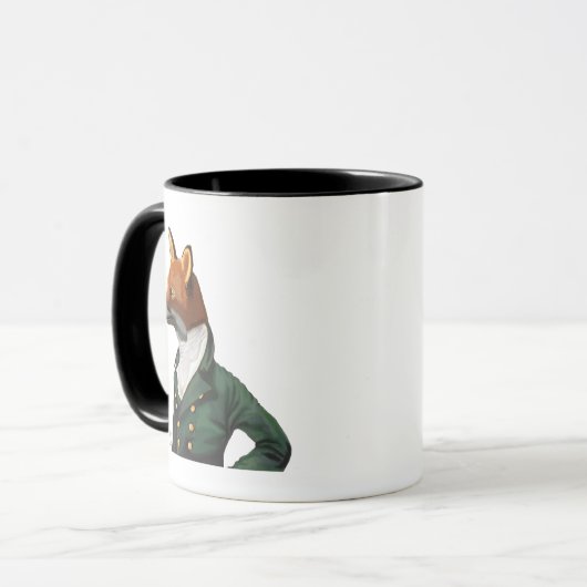 Mug Dandy Fox Portrait (Devant gauche)