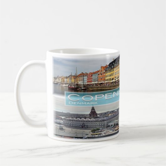 Mug Danemark - Copenhague - (Gauche)