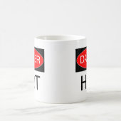 Mug Danger - Chaud Chemise de Prudence Drôle Sac Crava (Centre)