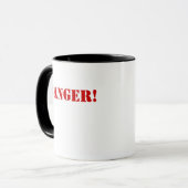 Mug DANGER !. FOU d'IMPÔTS - surnom de conseiller en (Devant gauche)