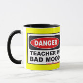 Mug DANGER ! Professeur dans la mauvaise humeur ! (Gauche)