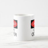 Mug Danger - tablier drôle de sac de casquette de (Centre)