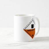 Mug Dangereux - Thé du constructeur (Devant droit)