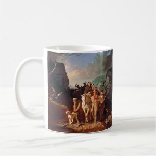Mug Daniel Boone escortant des colons 