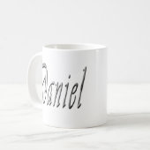 Mug Daniel, Nom, Logo, (Devant gauche)