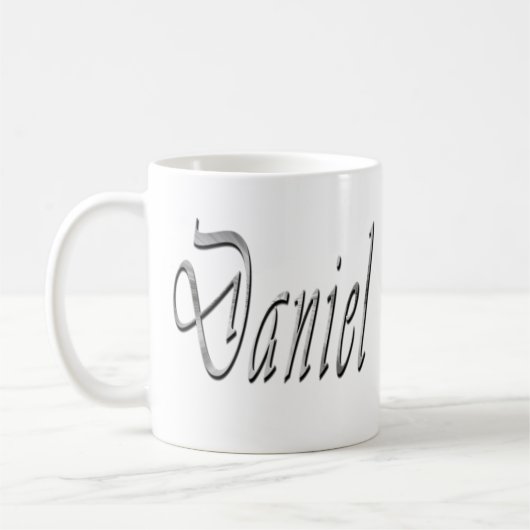 Mug Daniel, Nom, Logo, (Gauche)