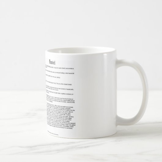 Mug Daniel (signification) (Droite)