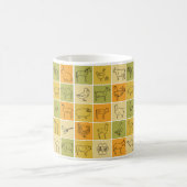 Mug d'animaux de ferme - Conception agricole rusti (Centre)