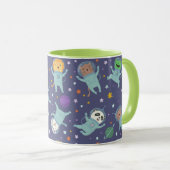 Mug d'animaux spatiaux (Devant droit)