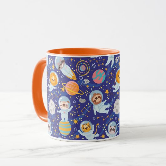 Mug d'animaux spatiaux (Devant gauche)