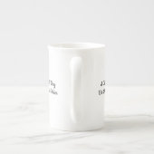 Mug d'anniversaire de dachshund mignon Un peu plus (Dos)