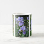Mug d'anniversaire pour maman avec Blue Mauve Iris (Centre)