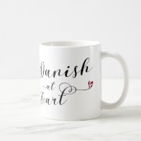 Danois À Heart Mug, Danemark