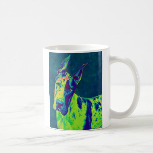 Mug Danois d'arc-en-ciel (Droite)