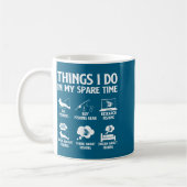 Mug Dans Choses Temps Libre Pêche Pêche (Gauche)