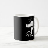 Mug Dans Jésus Christ Cool I Play Drum Christian (Devant droit)