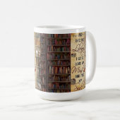 Mug Dans la bibliothèque Je vais (Devant droit)