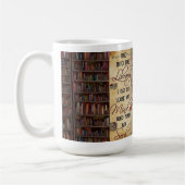 Mug Dans la bibliothèque Je vais (Gauche)