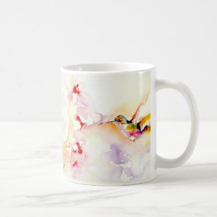Mug "Dans" la copie rose de colibri