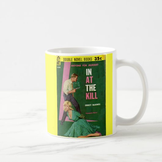 Mug Dans la couverture du roman à la pulpe de Kill (Droite)
