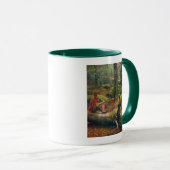 Mug Dans la forêt d'Arden, vers 1892 par John Collier (Devant droit)