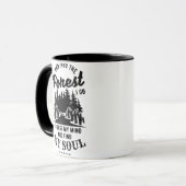 Mug Dans la forêt je vais (Devant gauche)