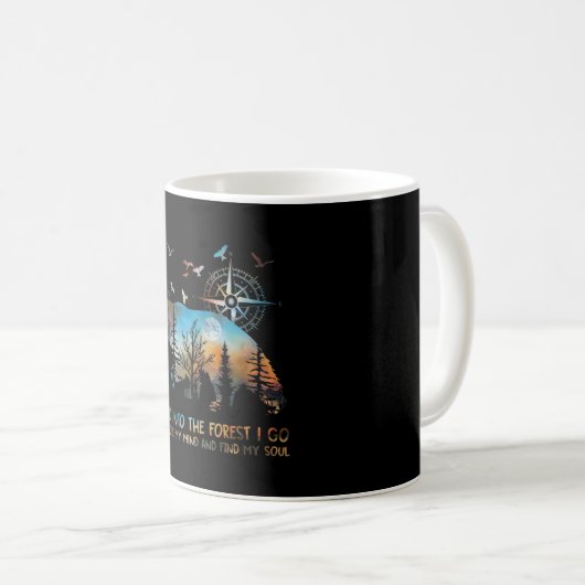 Mug Dans La Forêt Je Vais Perdre Mon Esprit (Devant droit)