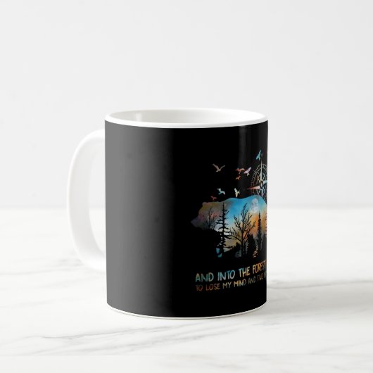 Mug Dans La Forêt Je Vais Perdre Mon Esprit (Devant gauche)